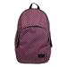 Schooling Burgundy White Polka Dot Backpack