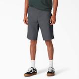 Dickies Men's Flex Skateboarding Slim Fit Shorts, 11" - Charcoal Gray Size 38 (WRSK94)