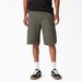 Dickies Men's Skateboarding Regular Fit Cargo Shorts, 11" - Moss Green Size 30 (WRSK05)