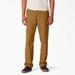 Dickies Men's Skateboarding Slim Fit Pants - Brown Duck Contrast Topstitch Size 36 30 (WPSK94)