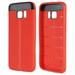 GSA Textured Non-Slip Candy Case For Samsung Galaxy S7 - Red/Black