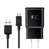 for Google Nexus 7 Adaptive Fast Charger Micro USB 2.0 Charging Kit [1 Wall Charger + 5 FT Micro USB Cable] Dual voltages for up to 60% Faster Charging! Black