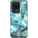 Cute Galaxy S20 Ultra Case for Women Samsung S20 S20+ Ghostek Scarlet (Blue Waves)