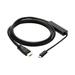 Tripp Lite USB C to HDMI Adapter Cable USB 3.1 Gen 1 4K M/M USB-C Black 6ft