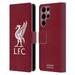 Head Case Designs Officially Licensed Liverpool Football Club 2022/23 Kit Home Leather Book Wallet Case Cover Compatible with Samsung Galaxy S22 Ultra 5G