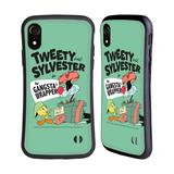 Head Case Designs Officially Licensed Looney Tunes Season Tweety And Sylvester The Cat Hybrid Case Compatible with Apple iPhone XR