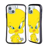 Head Case Designs Officially Licensed Looney Tunes Characters Tweety Hybrid Case Compatible with Apple iPhone 14
