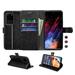 Njjex Case Wallet 2020 Galaxy S20 Ultra S20 S20+ S20 Plus 5G Galaxy S20 S20 Ultra Wallet Case RFID Blocking Card Slot Stand PU Leather Magnetic Protect Flip Cover [Gift Box] -Black