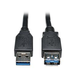 Tripp Lite Usb 3.0 Superspeed Extension Cable - Usb-A To Usb-A M/F Black 3 Ft. (0.9 M)