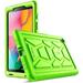 Poetic Heavy Duty Shockproof Kids Friendly Silicone Case Cover TurtleSkin Series for Samsung Galaxy Tab A 8.0 Without S Pen (2019) Green