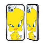 Head Case Designs Officially Licensed Looney Tunes Characters Tweety Hybrid Case Compatible with Apple iPhone 14 Plus