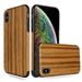 GSA Premium Series Wood Grain Candy Case For iPhone XS Max (6.5 ) - Fruit Wood