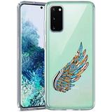 TalkingCase Slim Phone Case Compatible for Samsung Galaxy S20 FE 4G/5G (Not S20) Cool Wing Print Lightweight Flexible Soft USA