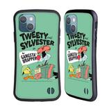Head Case Designs Officially Licensed Looney Tunes Season Tweety And Sylvester The Cat Hybrid Case Compatible with Apple iPhone 13