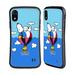Head Case Designs Officially Licensed Peanuts Halfs And Laughs Snoopy & Woodstock Balloon Hybrid Case Compatible with Apple iPhone XR