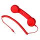 New Classic Comfort Retro Phone Handset Speaker Phone Call Mic Receiver For iPhone Android Phones 7 Colors 3.5mm