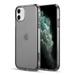 Apple iPhone 12 Pro iPhone 12 /6.1 Phone Case Smoke Transparent Ultra Thick Hybrid TPU & Acrylic Full Transparency Rubber Silicone Gel Hard Frame Shock Absorption Cover for Apple iPhone 12 /12 Pro