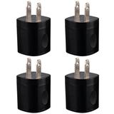 USB Wall Charger Adapter 1A/5V 4-Pack Travel USB Plug Charging Block Brick Charger Power Adapter Cube Compatible with Phone Xs/XS Max/X/8/7/6 Plus Galaxy S9/S8/S8 Plus Moto Kindle LG HTC Google