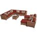 Laguna 13 Piece Outdoor Wicker Patio Furniture Set 13a