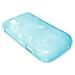 Flexible TPU Gel Case for Blackberry Tour 9630/9650 - Blue Circle