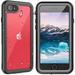 For iPhone SE 2020 / iPhone 8 / iPhone 7 Redpepper Waterproof Swimming Shockproof Dirt Proof Case Cover Black