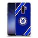 Head Case Designs Officially Licensed Chelsea Football Club Crest Stripes Soft Gel Case Compatible with Samsung Galaxy S9+ / S9 Plus