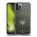 Head Case Designs Officially Licensed Cat Coquillette Evil Eye Purple Green Mandala Soft Gel Case Compatible with Apple iPhone 11 Pro