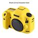 PULUZ Soft Silicone Protective Case for Canon EOS 5D Mark IV - Yellow