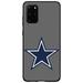 DistinctInk Case for Samsung Galaxy S20 ULTRA (6.9 Screen) - Custom Ultra Slim Thin Hard Black Plastic Cover - Dallas Star Grey Navy - Football Team