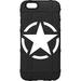 LIMITED EDITION - Authentic Made in U.S.A. Magpul Industries Field Case for Apple iPhone 6 Plus / iPhone 6s Plus (Larger 5.5 Size) White US Army Star on Black