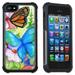 Apple iPhone 6 Plus / iPhone 6S Plus Cell Phone Case / Cover with Cushioned Corners - Garden Butterflies