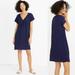 Madewell Dresses | Madewell Moment Easy Shift Mini Dress Sz Xxs | Color: Blue | Size: Xxs