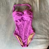 J. Crew Swim | J Crew Pink/Purple Swim Suit, Size 4 | Color: Pink/Purple | Size: 4