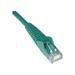 Tripp Lite 10-ft. Cat5e 350MHz Snagless Molded Cable (RJ45 M/M) - Green