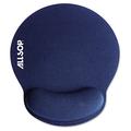 Allsop 30206 Memory Foam Mouse Pad with Wrist Rest (Blue)