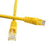 eDragon Cat6a Ethernet Patch Cable Snagless/Molded Boot Yellow 3 Feet 20 Pack (ED699826)