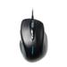 Kensington Pro-Fit Full-size Wired Mouse - Optical - Cable - Black - Retail - USB - 2400 dpi - Scroll Wheel - Right-handed Only