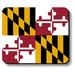 POPCreation Maryland State Flag Mouse pads Gaming Mouse Pad 9.84x7.87 inches