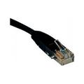 TRIPP LITE N002-025-BK 25 ft. Cat 5E Black 350MHz Molded Patch Cable