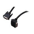 Startech 6 ft 90 Degree Down Angled DVI-D Monitor Cable - M/M - DVI-D (Dual-Link) Male Video - DVI-D (Dual-Link) Male Video - 6ft - Black