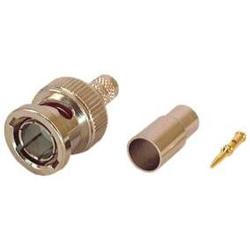 IEC BNC-RG59-PL-75 BNC Male 75 Ohm Coax Connector for Plenum RG59