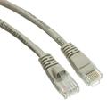 eDragon CAT5E Gray Hi-Speed LAN Ethernet Patch Cable Snagless/Molded Boot 10 Feet Pack of 5