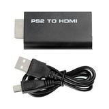 PS2 to HDMI-compatible HD Video Converter Audio Adapter AV Input to HDMI-compatible Video/Audio Signals Output Cable Adapter