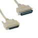 Kentek 6 Feet FT DB25 to CN36 Parallel Printer Data Cable Cord RS-232 28 AWG Uni-Directional 25 to 36 Pin Molded Male to Male M/M Centronics 25C Port for IBM PC Dot-Matrix Laser Printer