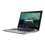 Acer Chromebook Spin 11 CP311-1HN-C2DV - Bundle - flip design - Celeron N3350 / 1.1 GHz - Chrome OS - 4 GB RAM - 32 GB eMMC - 11.6 IPS touchscreen 1366 x 768 (HD) - HD Graphics 500 - Wi-Fi Bluetooth - sparkly silver - with 1 Year Acer International...