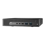 HP EliteDesk 800 G2 - Mini desktop - Core i7 6700T / 2.8 GHz - vPro - RAM 8 GB - SSD 128 GB - HD Graphics 530 - WLAN: 802.11a/b/g/n/ac Bluetooth 4.1 - Win 10 Pro 64-bit - monitor: none - keyboard: US - Smart Buy