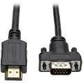 Tripp Lite HDMI to VGA Active Converter Cable HDMI to Low-Profile HD15 (M/M) 1920 x 1200/1080p @ 60 Hz 15 ft.