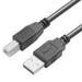 Insten 10ft USB A to USB B Printer Cable High Speed USB 2.0 Type A Male to Type B Male Printer Scanner Cable Cord 10 for HP Printer Epson Printer Canon Lexmark