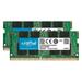 Crucial 16GB Kit (2 x 8GB) DDR4-2400 SODIMM - CT2K8G4SFS824A