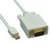 Mini DisplayPort Male to VGA Male Cable 15ft - 10H1-62415